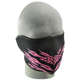 Balboa Neoprene 1/2 Face Mask Pink Flames WNFM054H