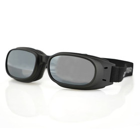 Balboa Piston Goggle Black Frame Smoked Reflective Lens BPIS01R
