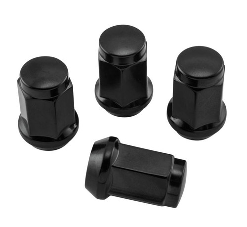 QuadBoss Standard Lug Nuts Black 17mm-OD RT-GWM12125-17-DB