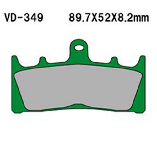 Vesrah Semi-Metallic Brake Pads Vd-349 VD-349