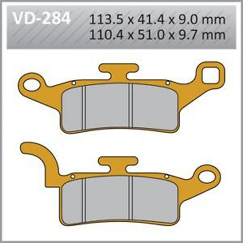 Vesrah Brake Pads (Vd-284) VD-284