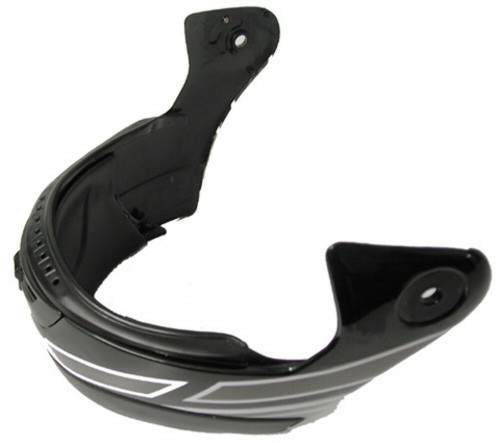 Zeus Liftech 508 - Replacement Chin Bar - Storm Black BAR-SRM-BK