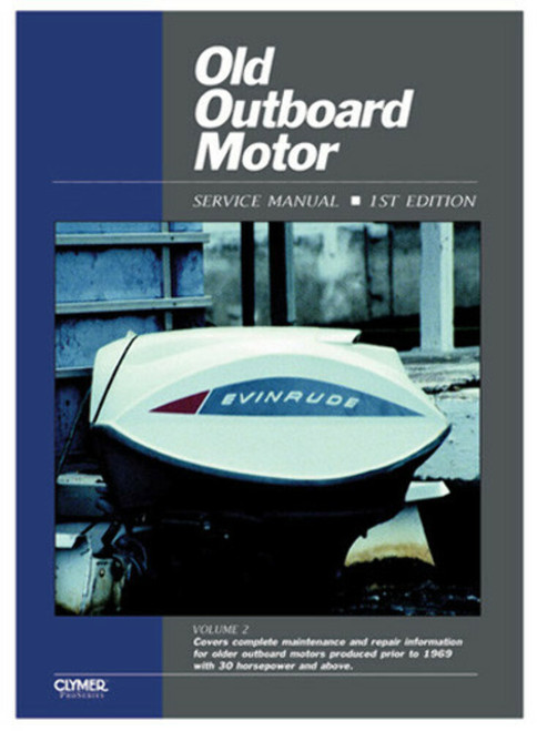 Clymer Manuals Old Outboard Motor Service V 2 1969 OOS2