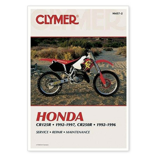 Clymer Manuals Service Manual - Honda Cr125 (92-97) Cr250R (92-96) M4572