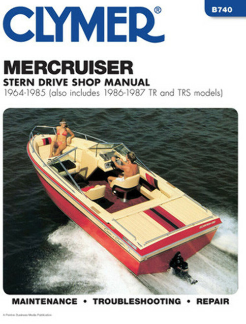 Clymer Manuals Mercruiser Strndrv 64-1985 B740