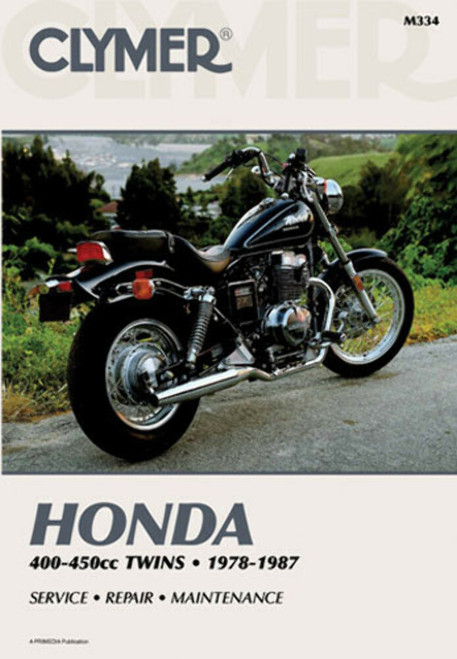 Clymer Manuals Hon 400-450 Twins 78-87 M334