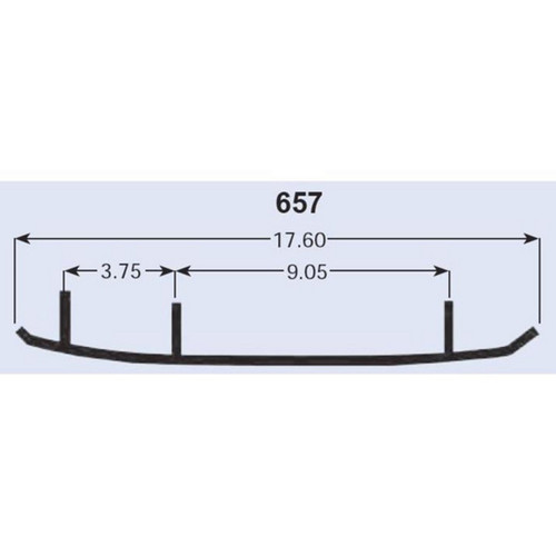 Sport-Parts Inc. SPI Defender Hardweld Runners Yamaha WB-000-657