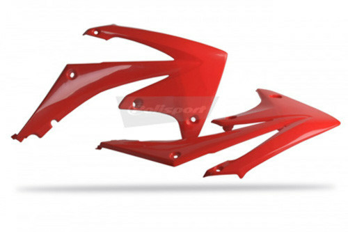 Polisport Radiator Scoops Crf250R OEM Color Red Cr04 8412700001
