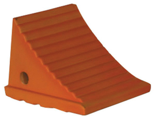 Buyers Flourescent Orange Poly Wheel Chock WC786