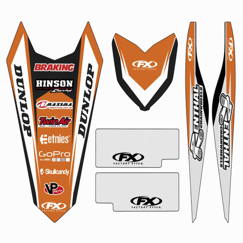 Factory Effex Fx 2015 Standard Trim Kits (20" X 24" Sheets) 17-50520