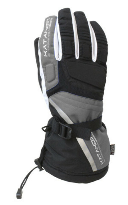 Katahdin Gear Cyclone Snowmobile Glove Grey-XS 84181801