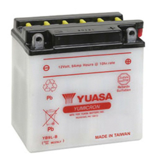 Yuasa Yb9L-B Yumicron-12 Volt Battery YUAM229LY