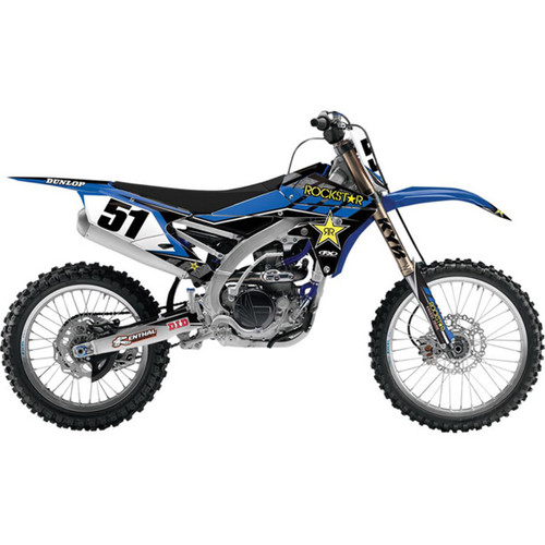 Factory Effex Fx 16 Rockstar Complete Shroud/Trim/Lower Fork Graphic Kit 19-07224