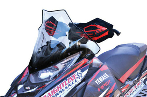 Powermadd Yamaha Sr Viper Mid Clear W/ Black 17" 14530