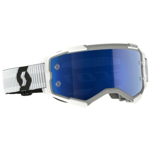 SCOTT Fury White Blue Chrome Wo Rks 272828-0002349