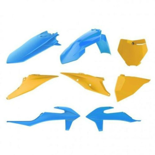 Polisport Polisport Mx Complete Kit Bult.Blue/Dark Yellow/White 90841