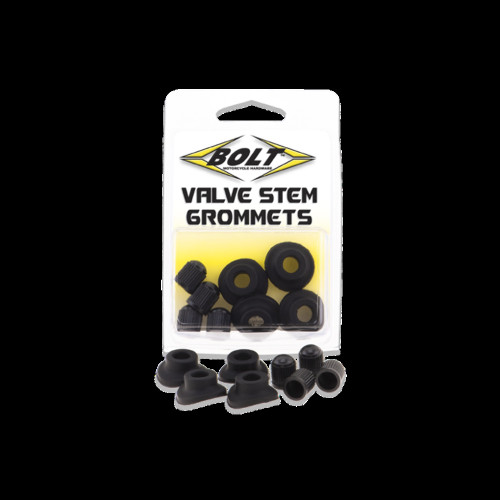 Bolt Motorcycle Hardware, Inc Valve Stem Grommets & Caps 2007-Grm