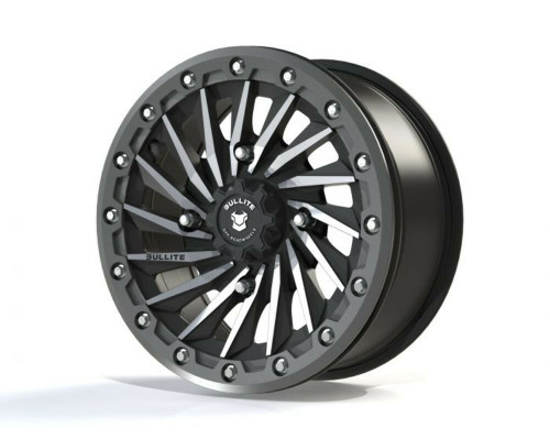 Bullite Wheels & Accessories Blade Wheel Black/Gun Metal, 14X7.0, 4/137, 5+2 Bt081470461021