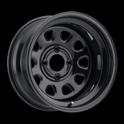 Itp Tires Itp Delta Steel Wheel 14X7 4/110 5+2 Black, (D14F511) 1425553014B