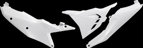 UFO Side Panels - Vented '23-'24 KTM 125-500 EXC-F/SX/SX-F/SX-F FE - White