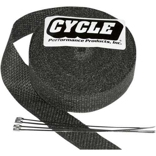 Cycle Performance Prod. Wrap Exhst Kit Bk 2"X25'