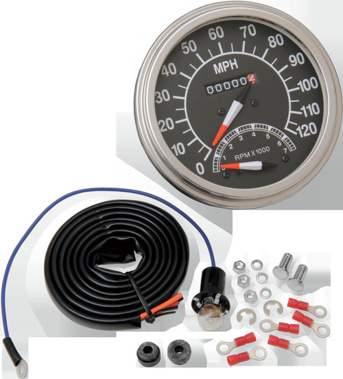 Drag Specialties 2:1 Speedo/Tach Unit Fx