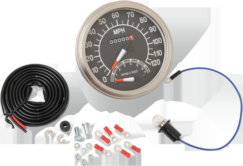 Drag Specialties 1:1 Speedo/Tach Unit Fx