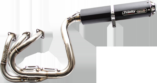 Trinity Racing Exhaust Stn Yxz1000 Bk