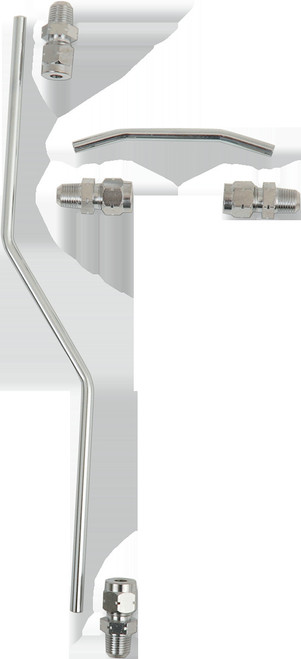 Drag Specialties Rocker Box Oil Lines Fx