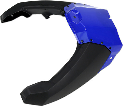 UFO Replacement Air Box Covers - Yamaha - 15' - 19' WR 250 F - Black / Reflex Blue