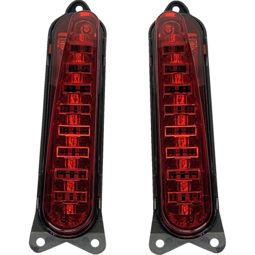 Custom Dynamics LED Taillight - Run/Brake/Turn - Red