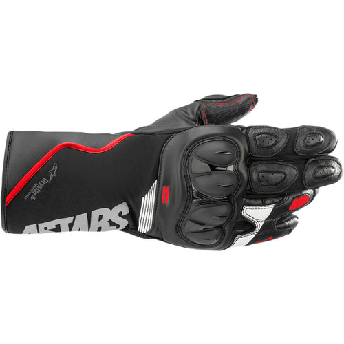 Alpinestars SP-365 Drystar Gloves - Black/Fluo Red/White - 2XL