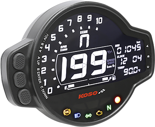 Koso North America Gauge Multifctn Ms-01