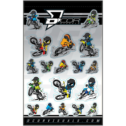D'Cor Visuals Decal Sheet Caricature