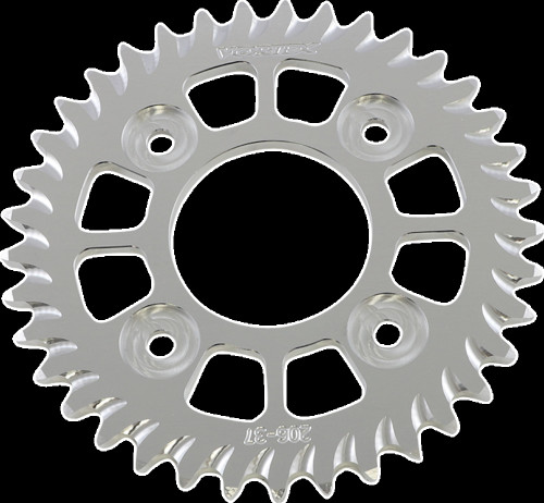 Vortex Aluminum Rear Sprocket 37 Tooth - '14-'19 Honda MSX125 Grom/Z125M Monkey - Silver
