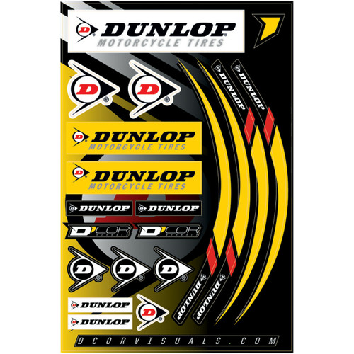 D'Cor Visuals Decal Sheet Dunlop