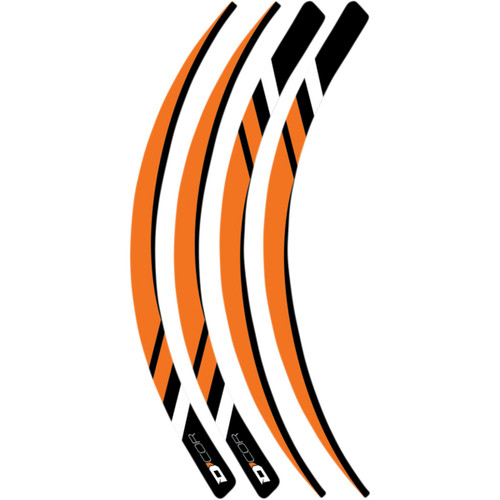 D'Cor Visuals Decal Set Rim Org