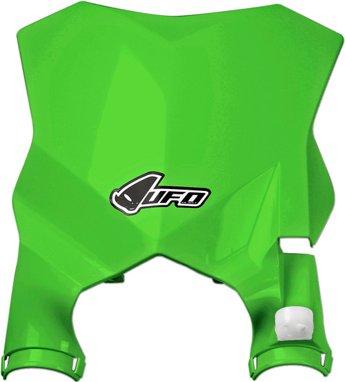 UFO Stadium Number Plate - '21-'25 Kawasaki KX 250 - Green