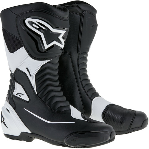 Alpinestars SMX-S Boots - Black/White - US 5 / EU 38