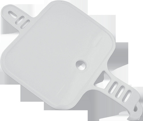 UFO Front Number Plate - '04-'25 Honda CRF50F - White