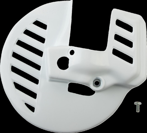 UFO Guard Disc -90'-94' Honda CR125- White