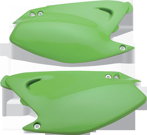 UFO Side Panels - '03-'08 Kawasaki KX 125/250 - Green
