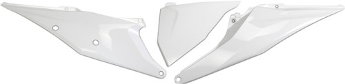 UFO Side Panels - '19-'23 KTM 125-500/ EXC/EXC TPI/SX/EXC-F/SX-F/SX-F FE - White