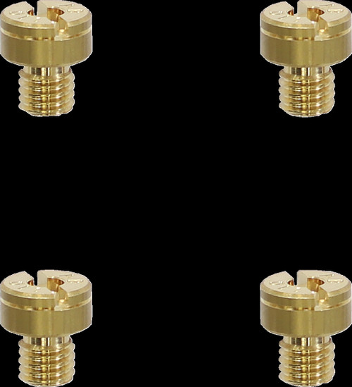 EBC A-Bax Precision Mikuni-Style Slot Head (SJ Prefix) Main Jets - #100 - 4-Pack