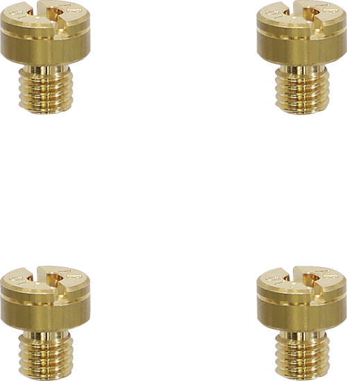 EBC A-Bax Precision Mikuni-Style Slot Head (SJ Prefix) Main Jets - #110 - 4-Pack