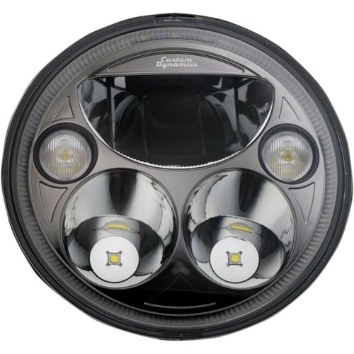 Custom Dynamics 7" TruBEAM? Headlamp - Black - Chieftain