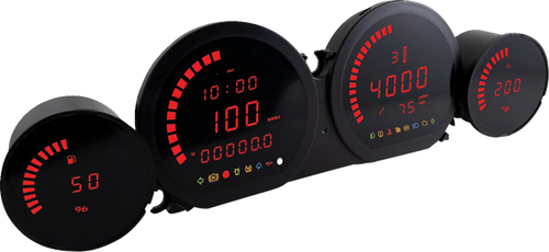 Koso North America Gauge Hd-03L Red Led 2014-2022