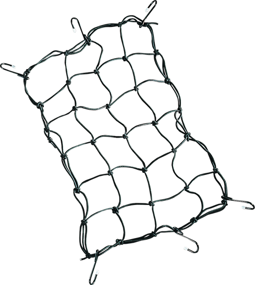 Drag Specialties 12" X 17" Cargo Net Blk 6