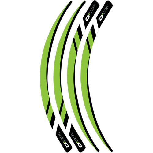 D'Cor Visuals Decal Set Rim Grn