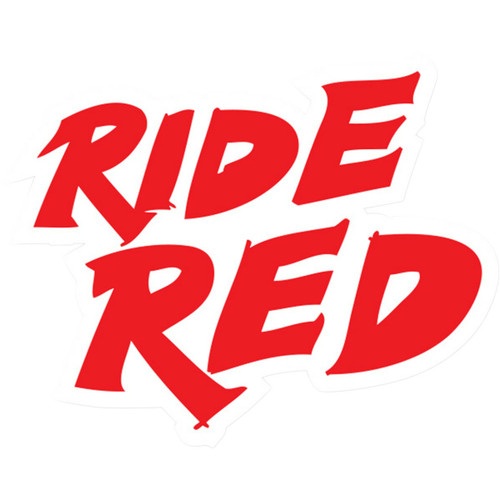 D'Cor Visuals Decal Sheet 8" Ride Red
